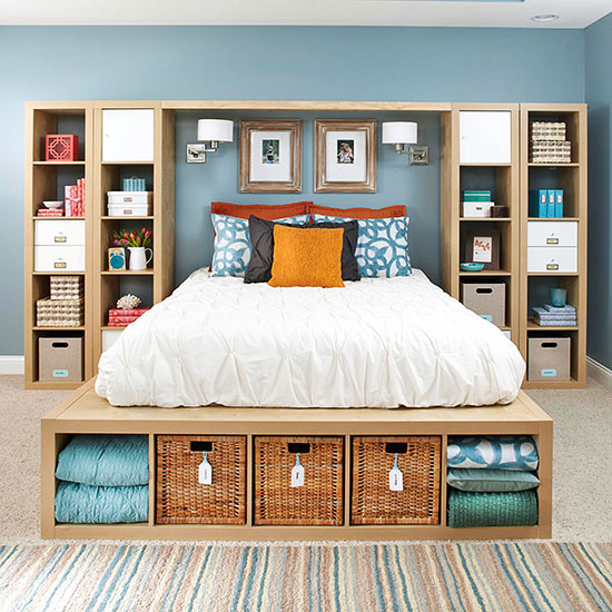 Creative Bedroom Storage Ideas in Bedroom