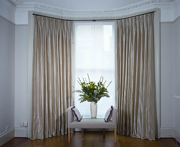 Curtains Bay Window in Curtain