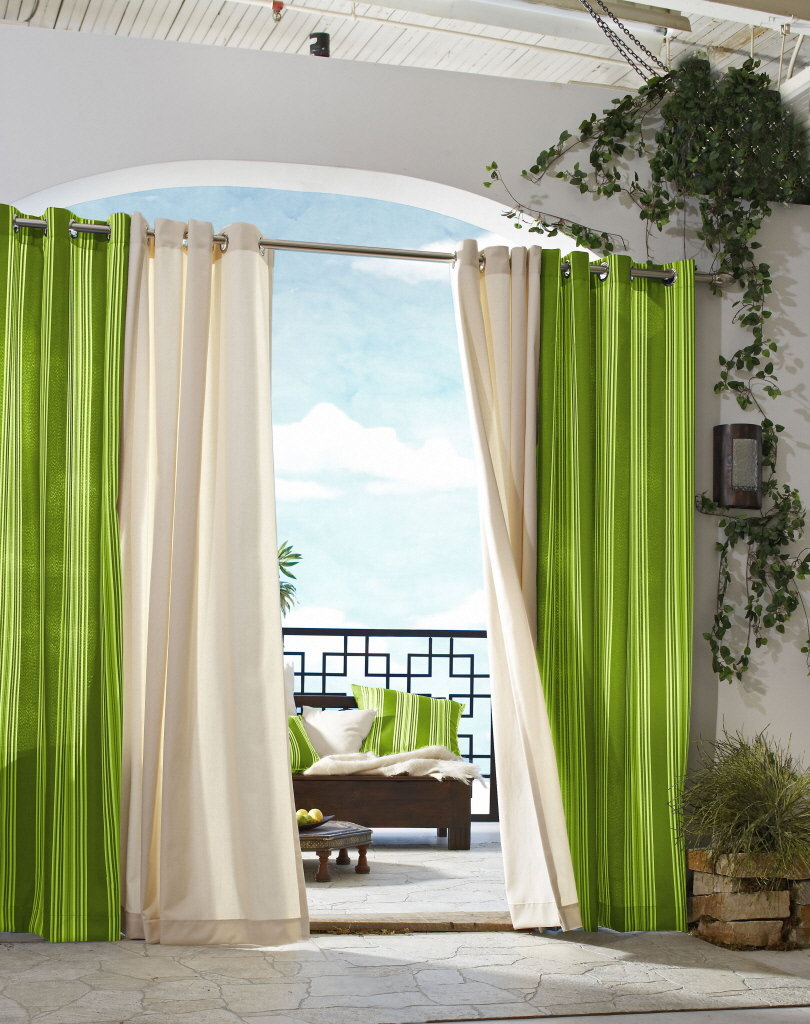 Curtains For Big Windows in Furniture Idea