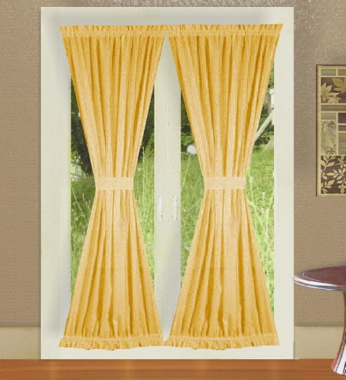 Curtains French Doors in Curtain