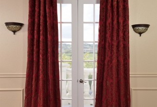 915x1143px Curtains On French Doors Picture in Curtain