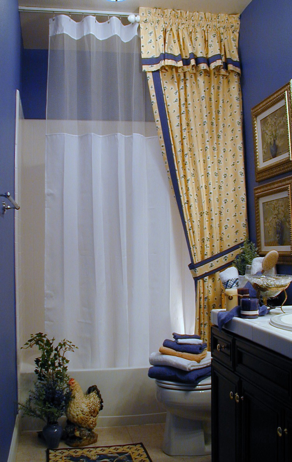 Custom Shower Curtain Rods in Curtain