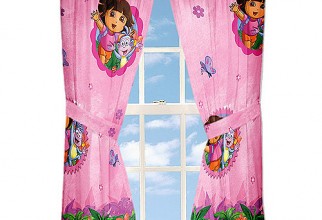 500x500px Dora Curtains Picture in Curtain