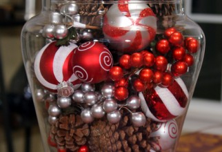 450x829px Easy Christmas Centerpieces Picture in Interior Design