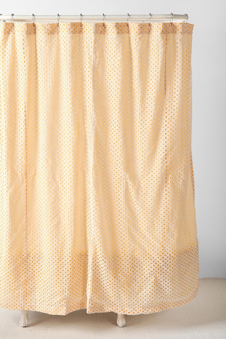 Eyelet Shower Curtain in Curtain