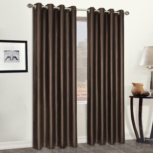 Faux Leather Curtains in Curtain