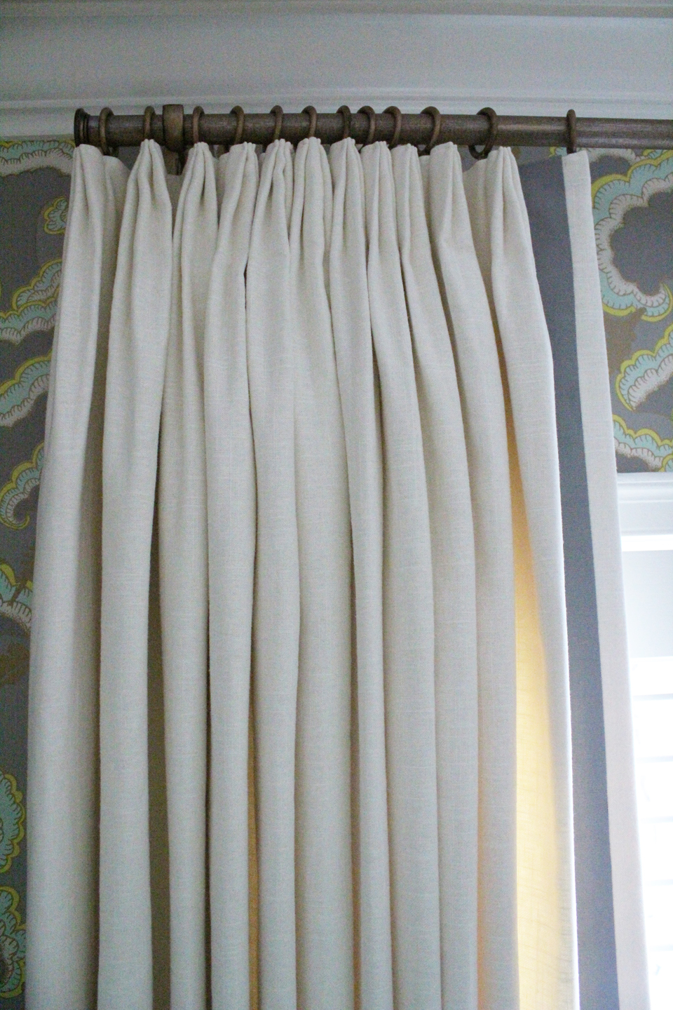 French Pleat Curtains in Curtain