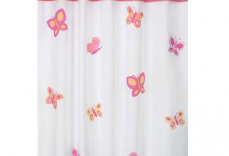 550x550px Girl Shower Curtain Picture in Curtain