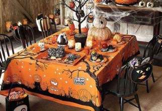 600x530px Halloween Table Decorations Picture in Table
