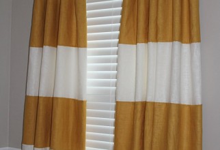 570x899px Horizontal Stripe Curtain Panels Picture in Curtain