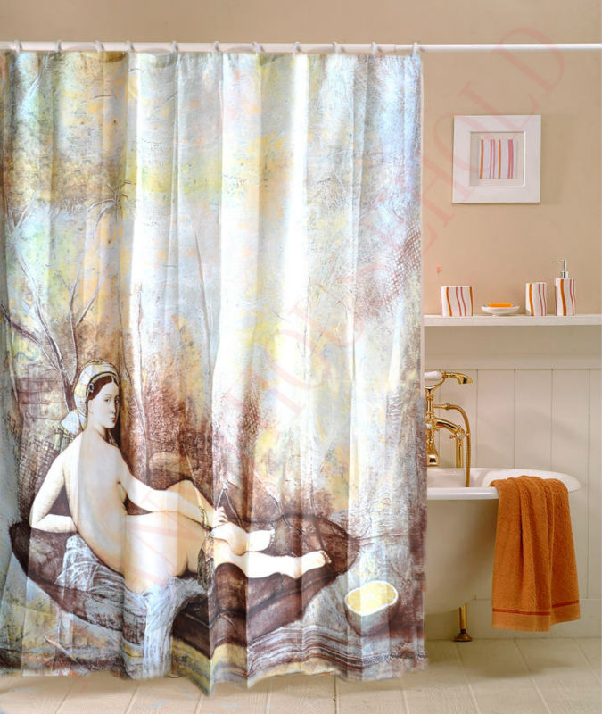Hotel Style Shower Curtain in Curtain