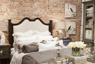 500x545px How To Decorate A Brick Wall Picture in Bedroom