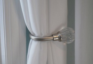500x375px How To Install Curtain Holdbacks Picture in Curtain