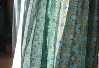 450x596px How To Make Panel Curtains Picture in Curtain