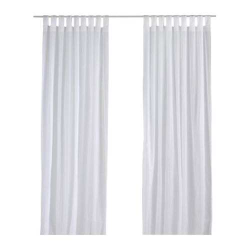 Ikea White Curtains in Curtain