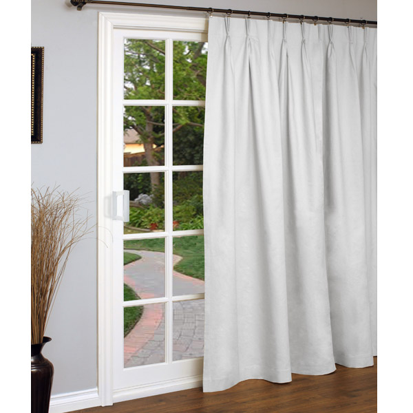 Insulated curtains for sliding glass doors : Furniture Ideas