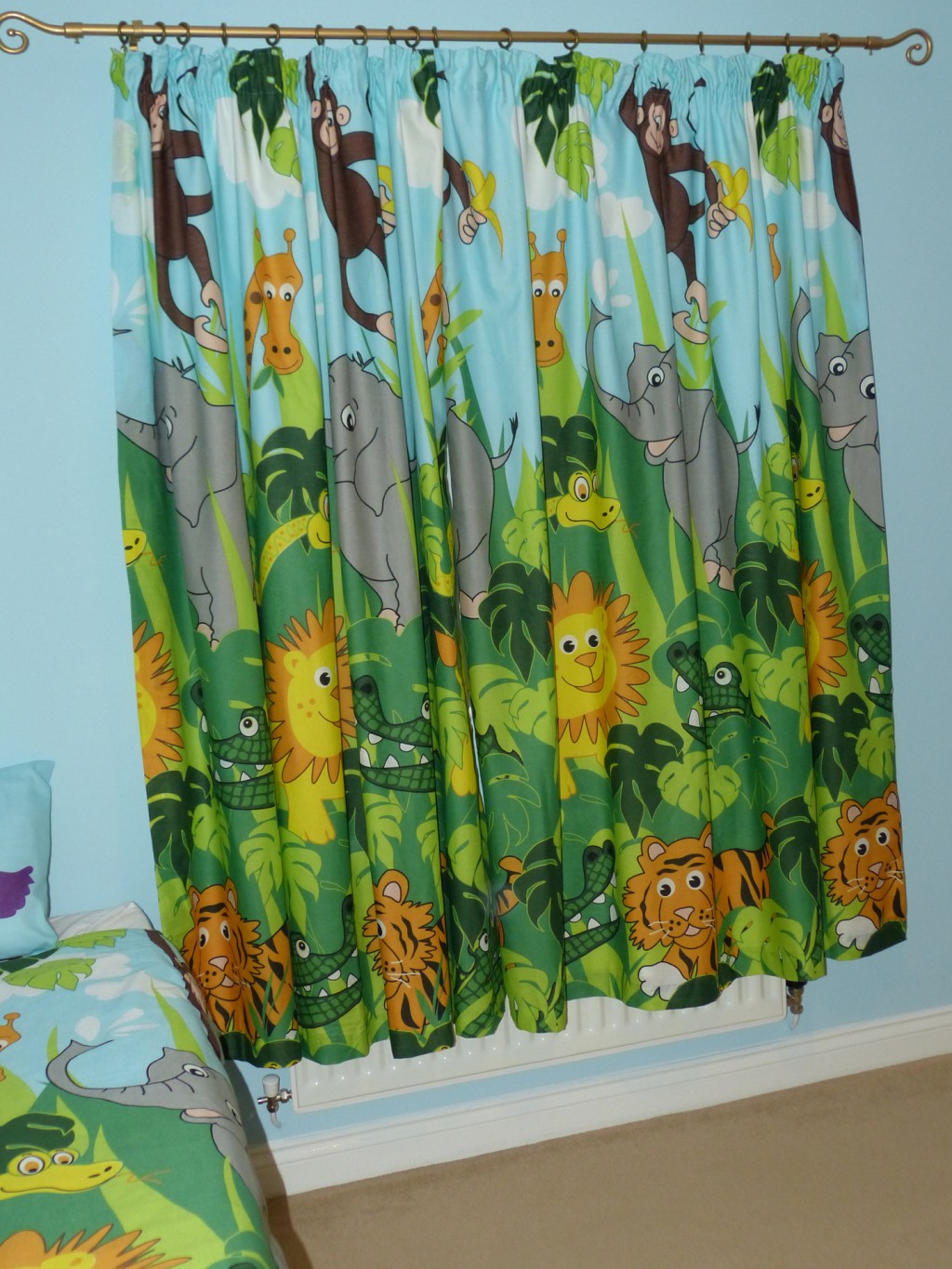 Jungle Curtains in Curtain
