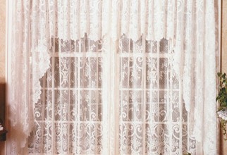 640x640px Lace Swag Curtains Picture in Curtain