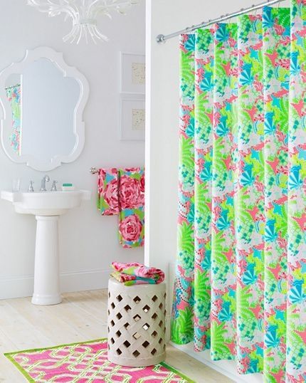 Lilly Pulitzer Curtains in Furniture Idea