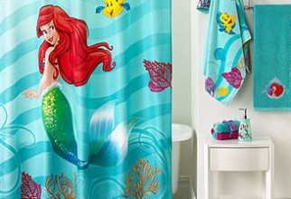 328x400px Little Mermaid Curtains Picture in Curtain
