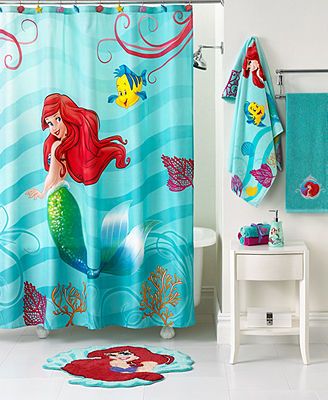 Little Mermaid Curtains in Curtain
