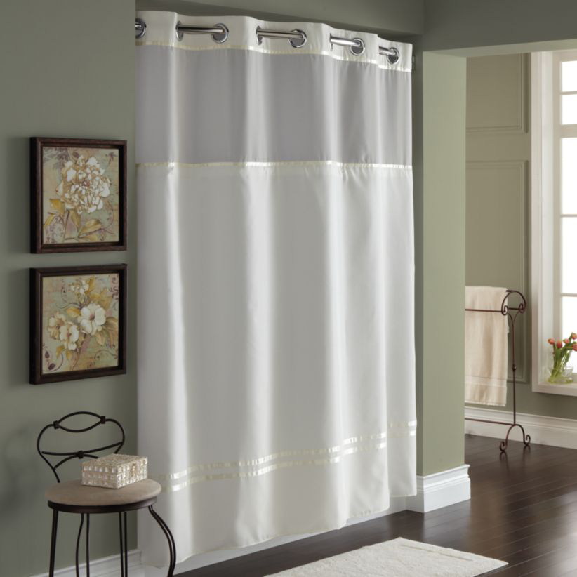 Magnetic Shower Curtain in Curtain
