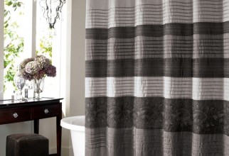 600x600px Manor Hill Shower Curtain Picture in Curtain