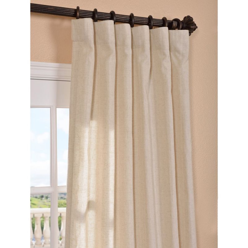 Natural Linen Curtains in Curtain
