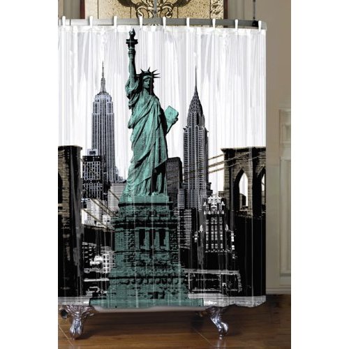 New York City Shower Curtain in Curtain