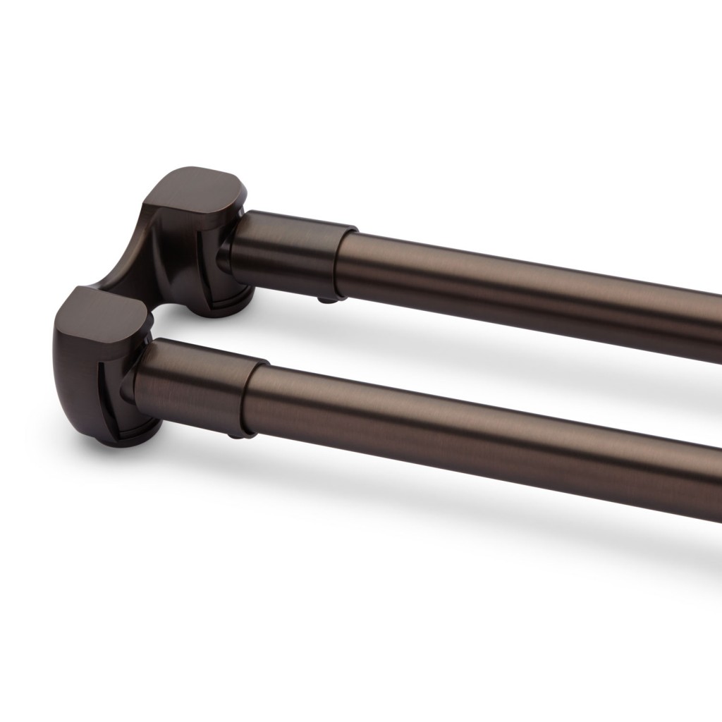 Oil Rubbed Bronze Curtain Rod in Curtain