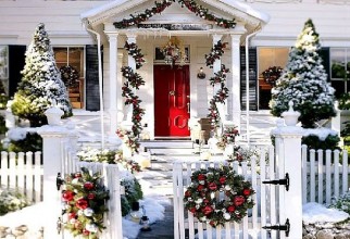600x541px Outdoor Christmas Decorating Ideas Picture in inspiration