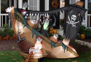 500x500px Outdoor Homemade Halloween Decorations Picture in inspiration