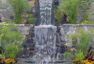563x480px Outdoor Waterfall Wall Picture in inspiration