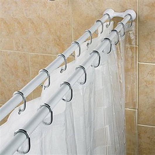 Oversized Curtain Rods in Curtain