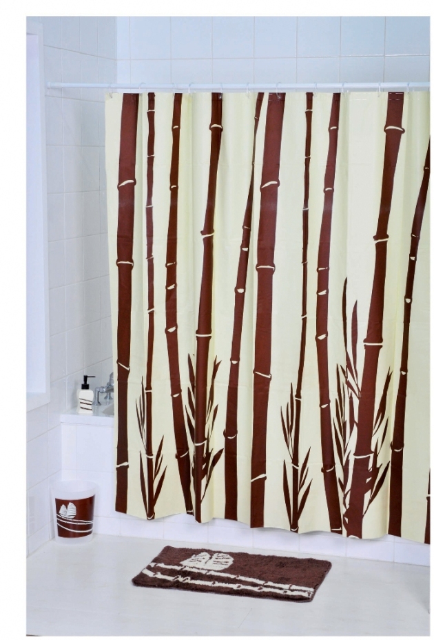 Painted Bamboo Curtains in Curtain
