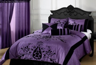 1500x1378px Purple Bedrooms Picture in Bedroom