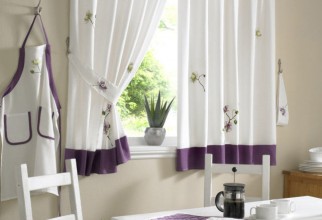641x800px Purple Kitchen Curtains Picture in Curtain