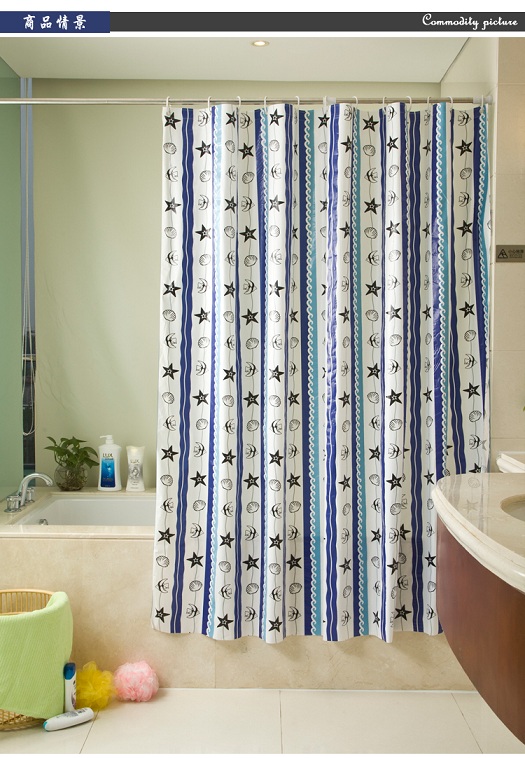 Pvc Free Shower Curtain in Curtain