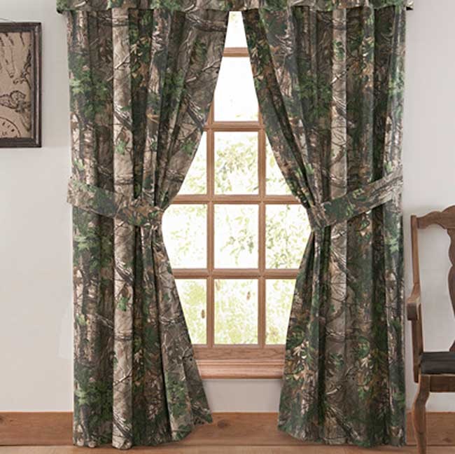 Realtree Camo Curtains in Curtain