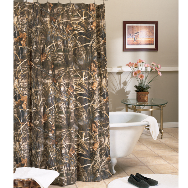 Realtree Shower Curtain in Curtain