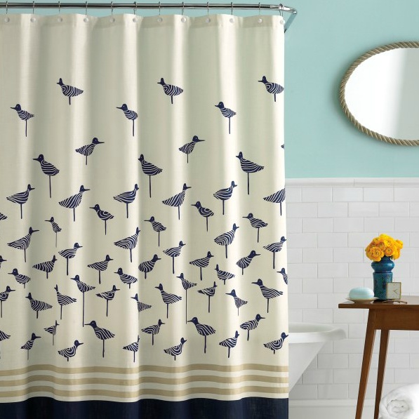 Science Shower Curtain in Curtain
