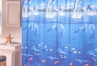 900x900px Sea Life Shower Curtain Picture in Curtain