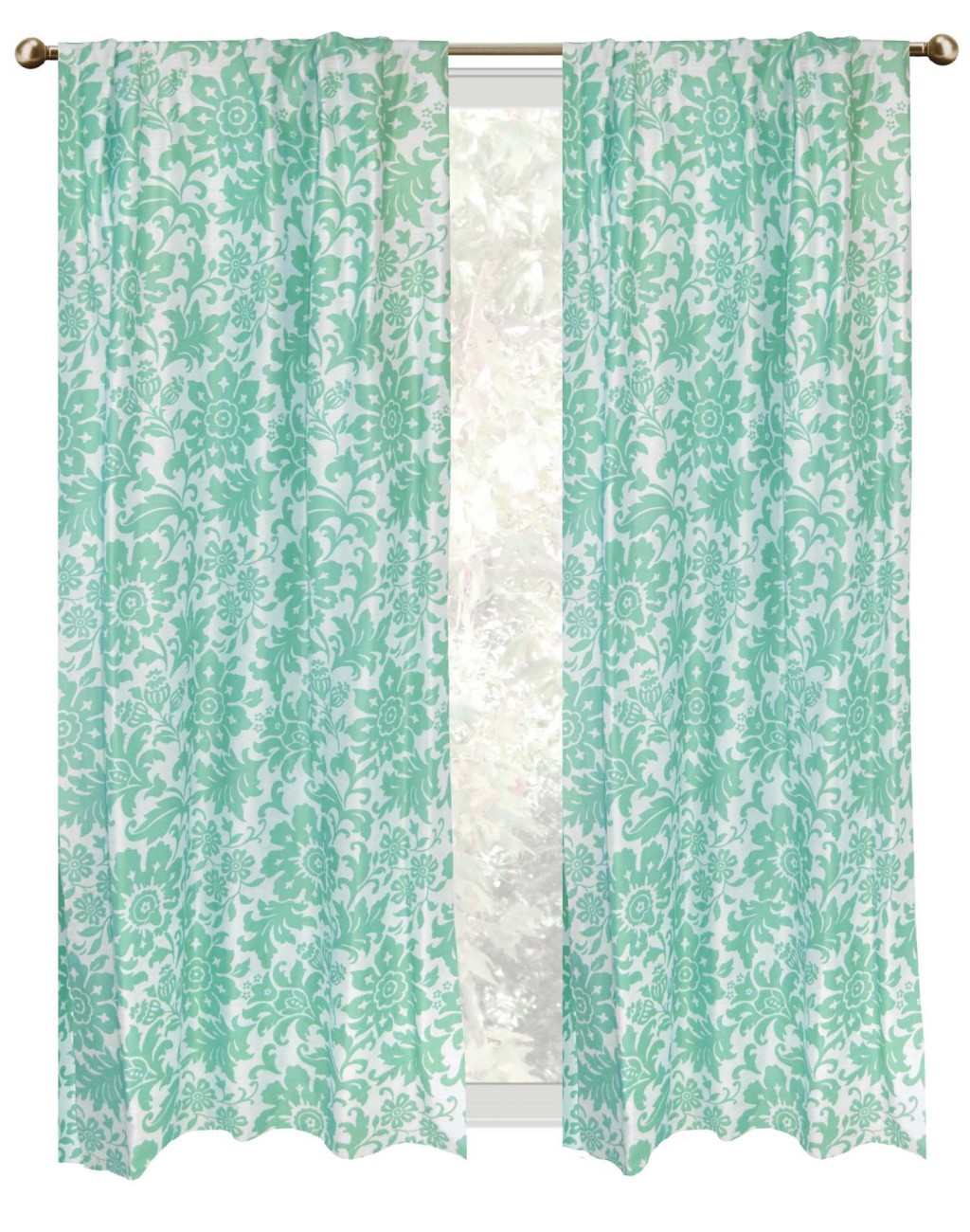 Seafoam Curtains in Curtain