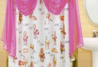 538x735px Shower Curtains For Girls Picture in Curtain