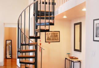 600x902px Small Spiral Staircase Picture in Interior