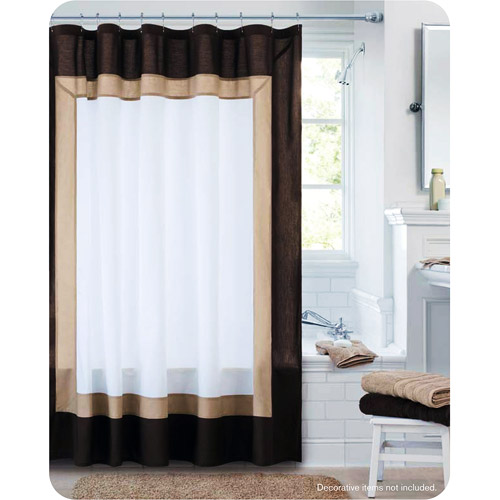 Solid Color Shower Curtains in Curtain