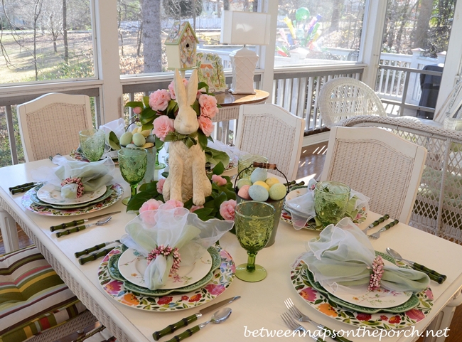 Spring Table Settings in Table