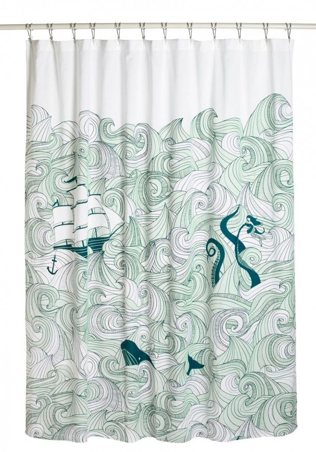 Stylish Shower Curtains in Curtain