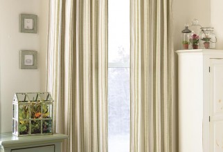 800x880px Ticking Curtains Picture in Curtain
