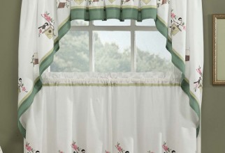 750x928px Tier Curtains For Kitchen Picture in Curtain